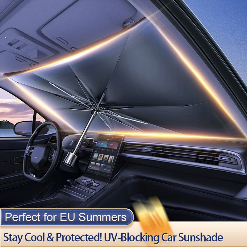 Car Sunshade Windshield Umbrella Foldable - Car Sunshade Umbrella Front Windshield Sun