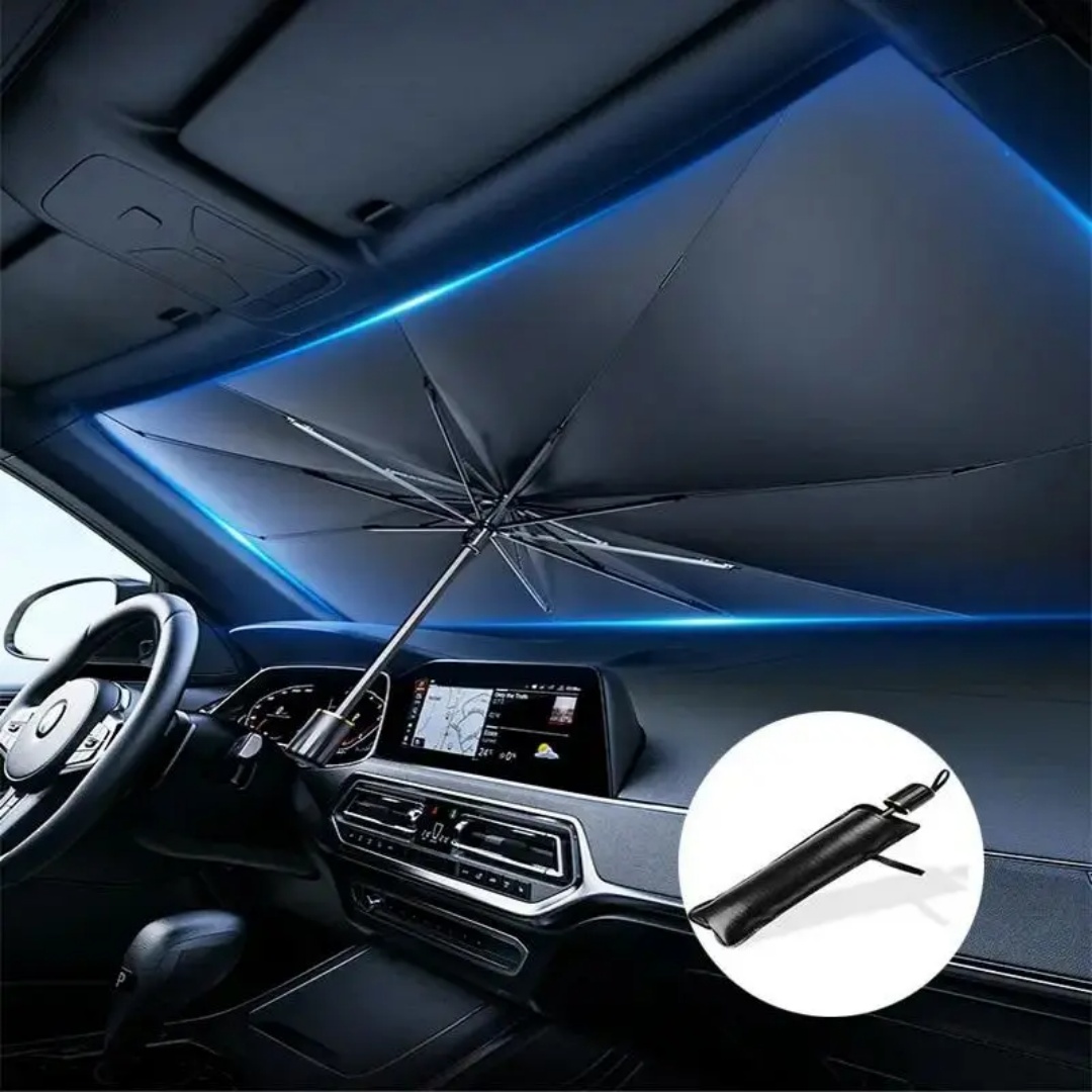 Windshield Sun Shade Umbrella, - Car Sunshade Windshield Umbrella Foldable 评论和价格