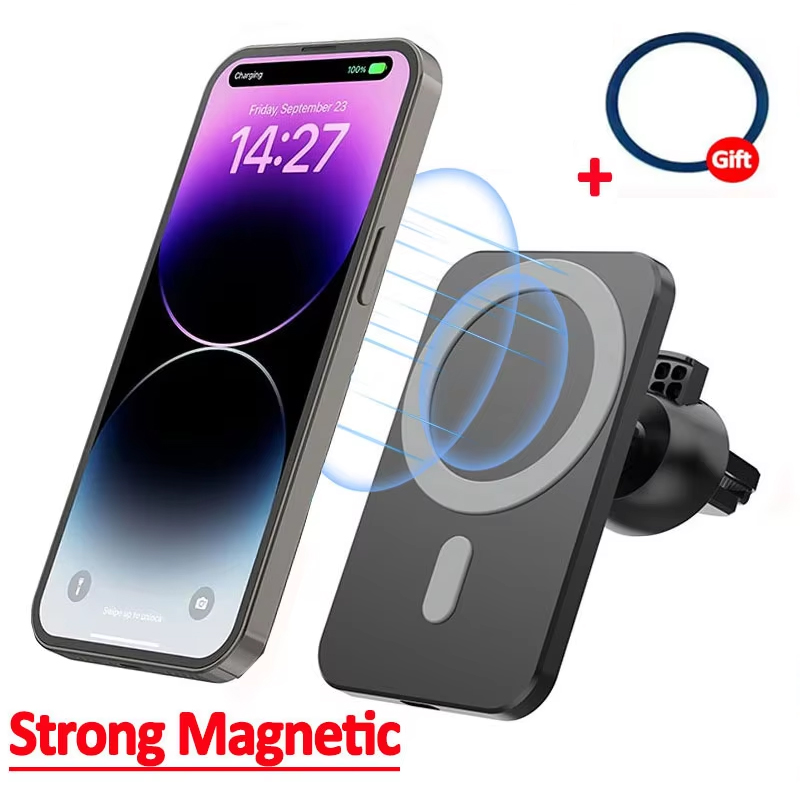 Magnetic Wireless Car Charger  - Magnetic Phone Holder For Car Vent 评论和价格