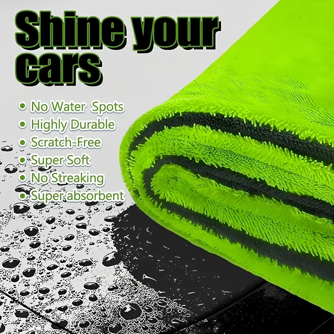 Car Drying Towel Super Absorbe - Microfiber Car Drying Towel Super Absorbent 评论和价格