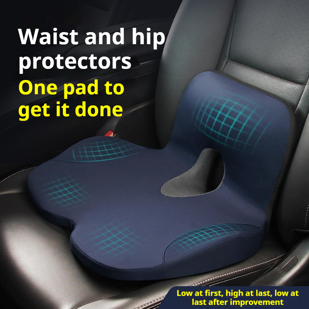 Car Main Driver Seat Booster S - Memory Foam Car Neck Pillow Lumbar Support 评论和价格