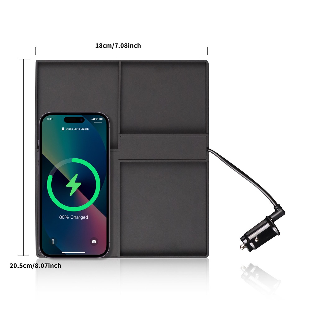 Car Wireless Charger Pad Stabl - Wireless Car Charger Mount Fast Charging 评论和价格
