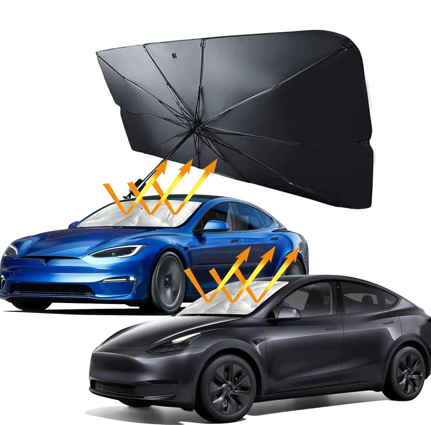 Car Umbrella Sunshade Windshie - Car Sunshade Windshield Umbrella Foldable 评论和价格