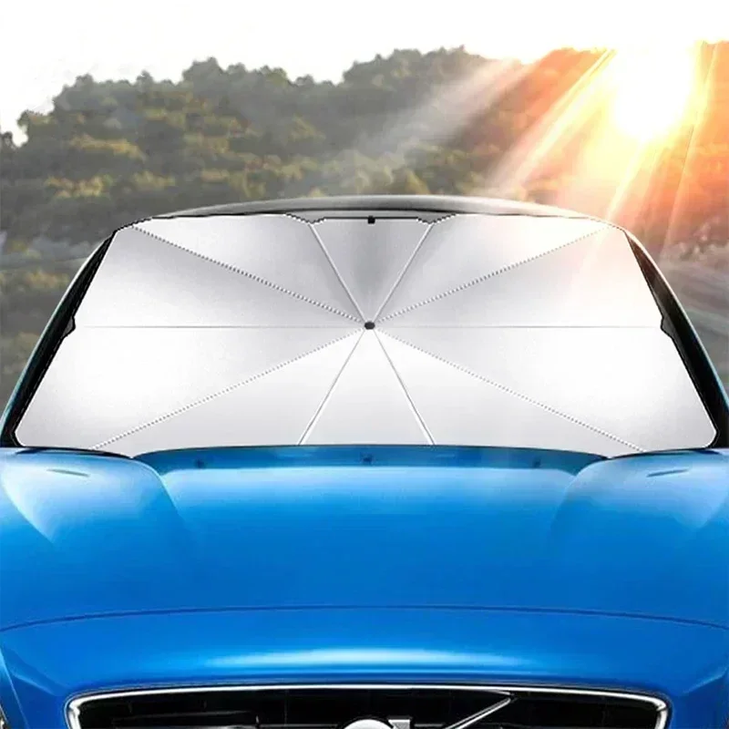 Car Umbrella Sunshade Windshie - Car Sunshade Windshield Umbrella Foldable 评论和价格