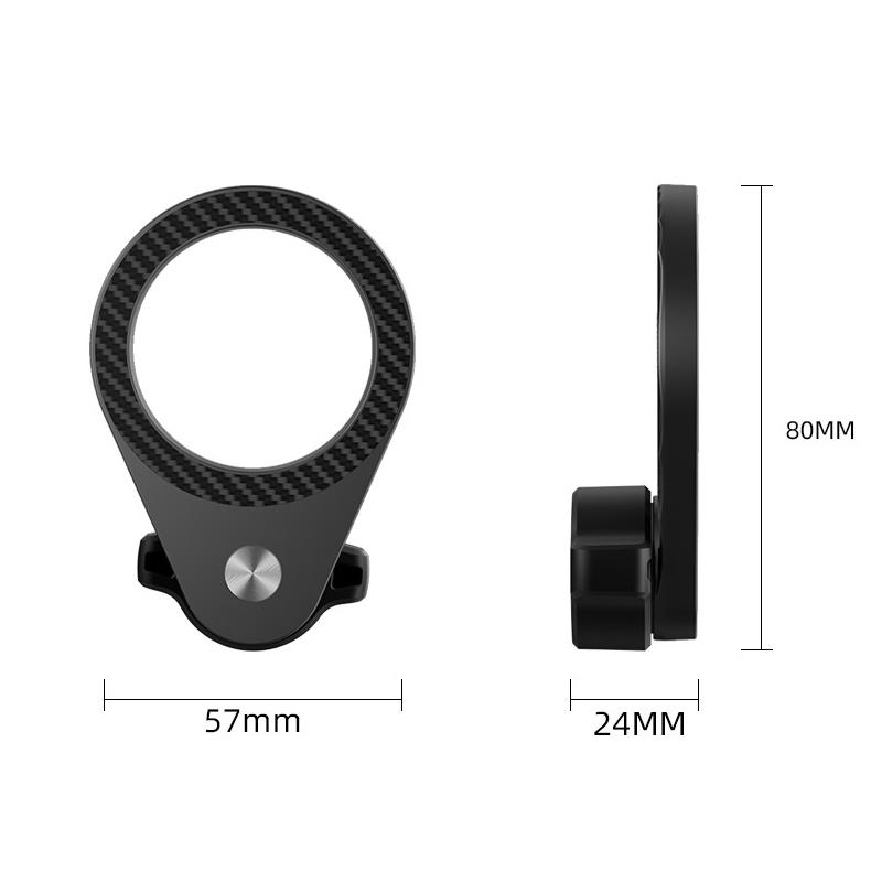 1Pcs Carbon Fiber Magnetic Car - Magnetic Phone Holder For Car Vent 评论和价格