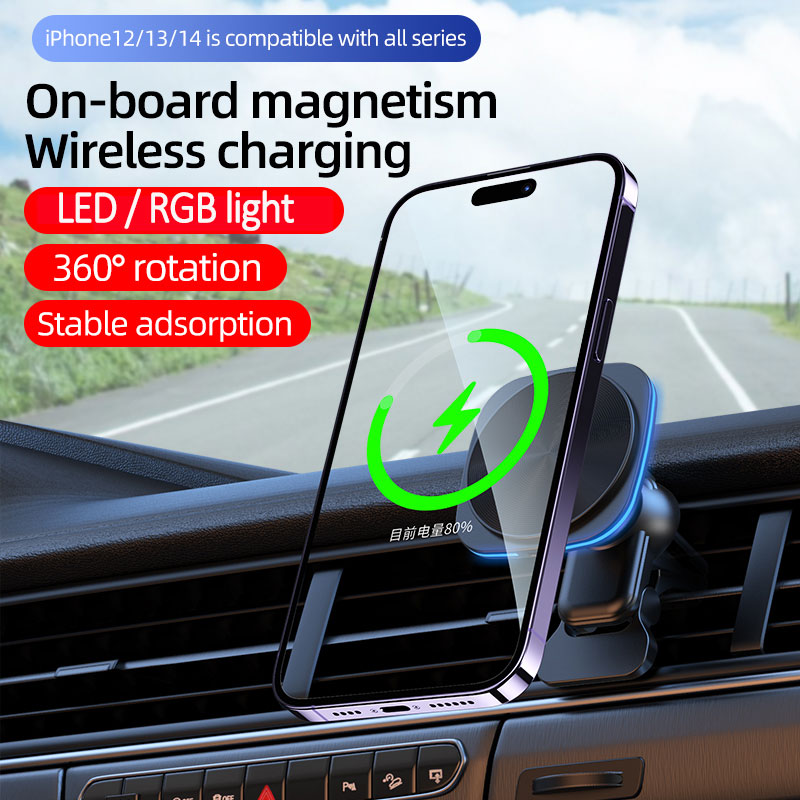 Car Fast Charging Mount Magnet - Magnetic Phone Holder For Car Vent 评论和价格