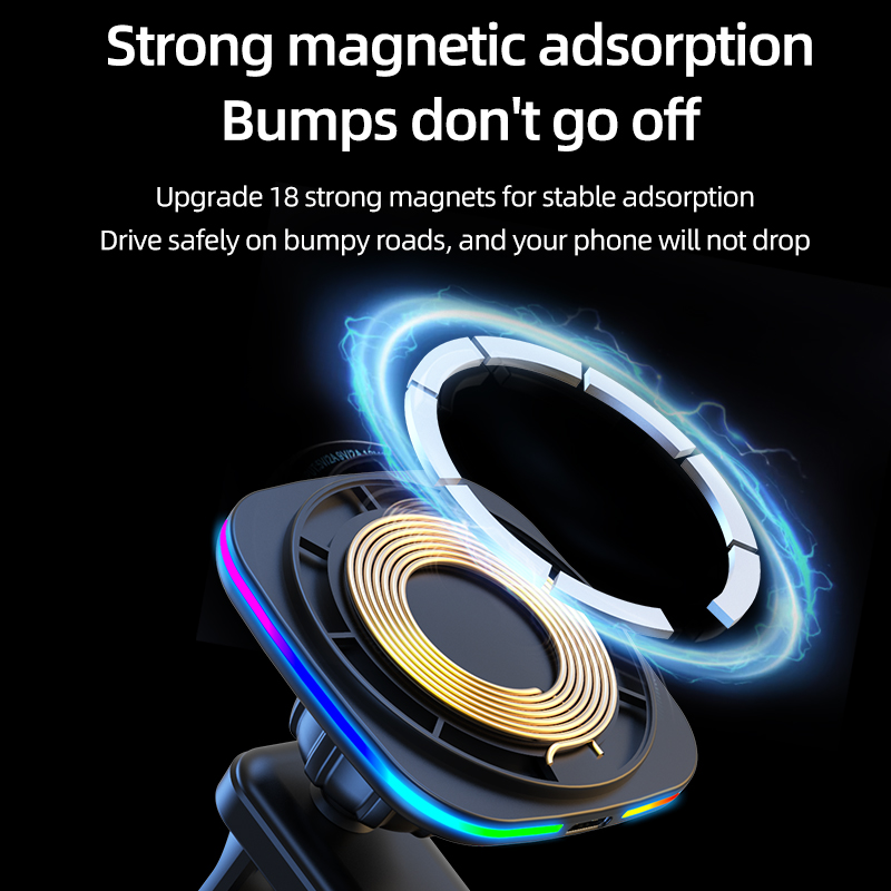 Car Fast Charging Mount Magnet - Magnetic Phone Holder For Car Vent 评论和价格