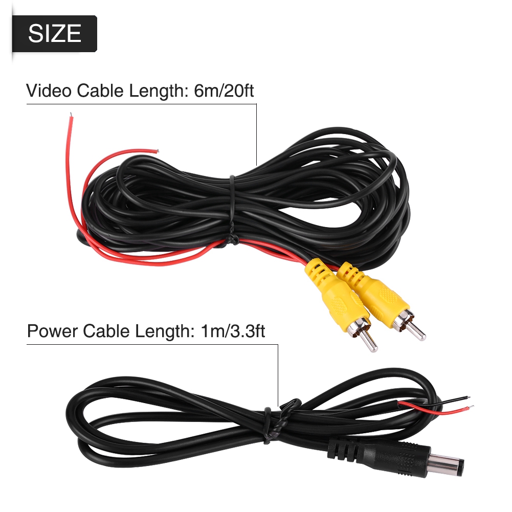 Rear View Camera for  170° Car - Car Care 评论和价格