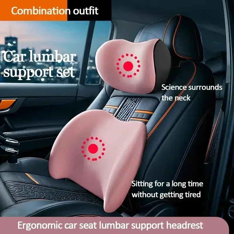 Universal Car Headrest Neck Su - Memory Foam Car Neck Pillow Lumbar Support 评论和价格
