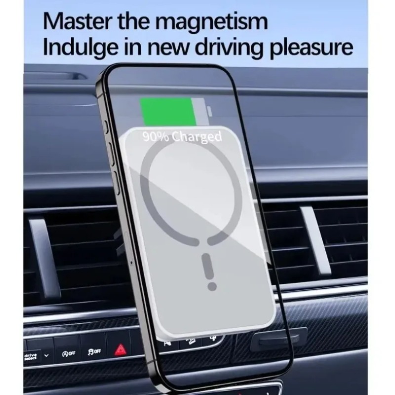 Magnetic Car Wireless Charger  - Magnetic Phone Holder For Car Vent 评论和价格