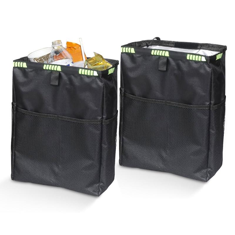 Foldable Car Trash Can With St - Waterproof Car Trash Can With Lid 评论和价格