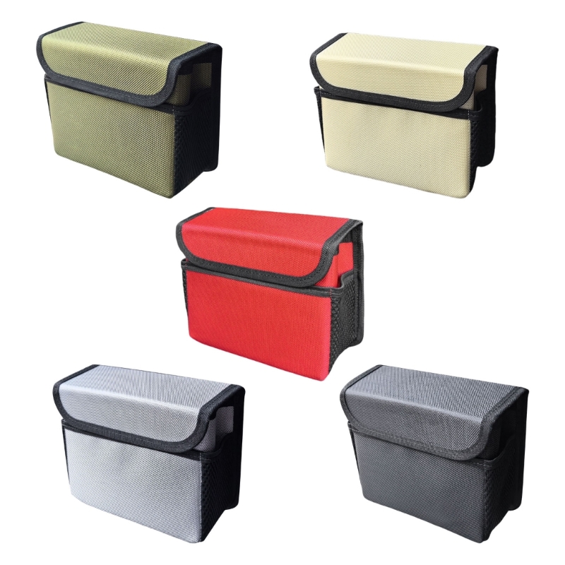 Car Back Storage Bag Trash Can - Waterproof Car Trash Can With Lid 评论和价格