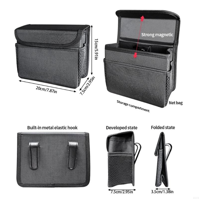 Car Back Storage Bag Trash Can - Waterproof Car Trash Can With Lid 评论和价格