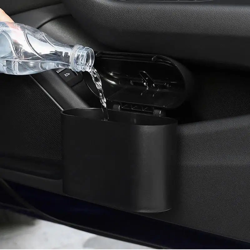 Wholesale Portable Plastic Car - Waterproof Car Trash Can With Lid 评论和价格