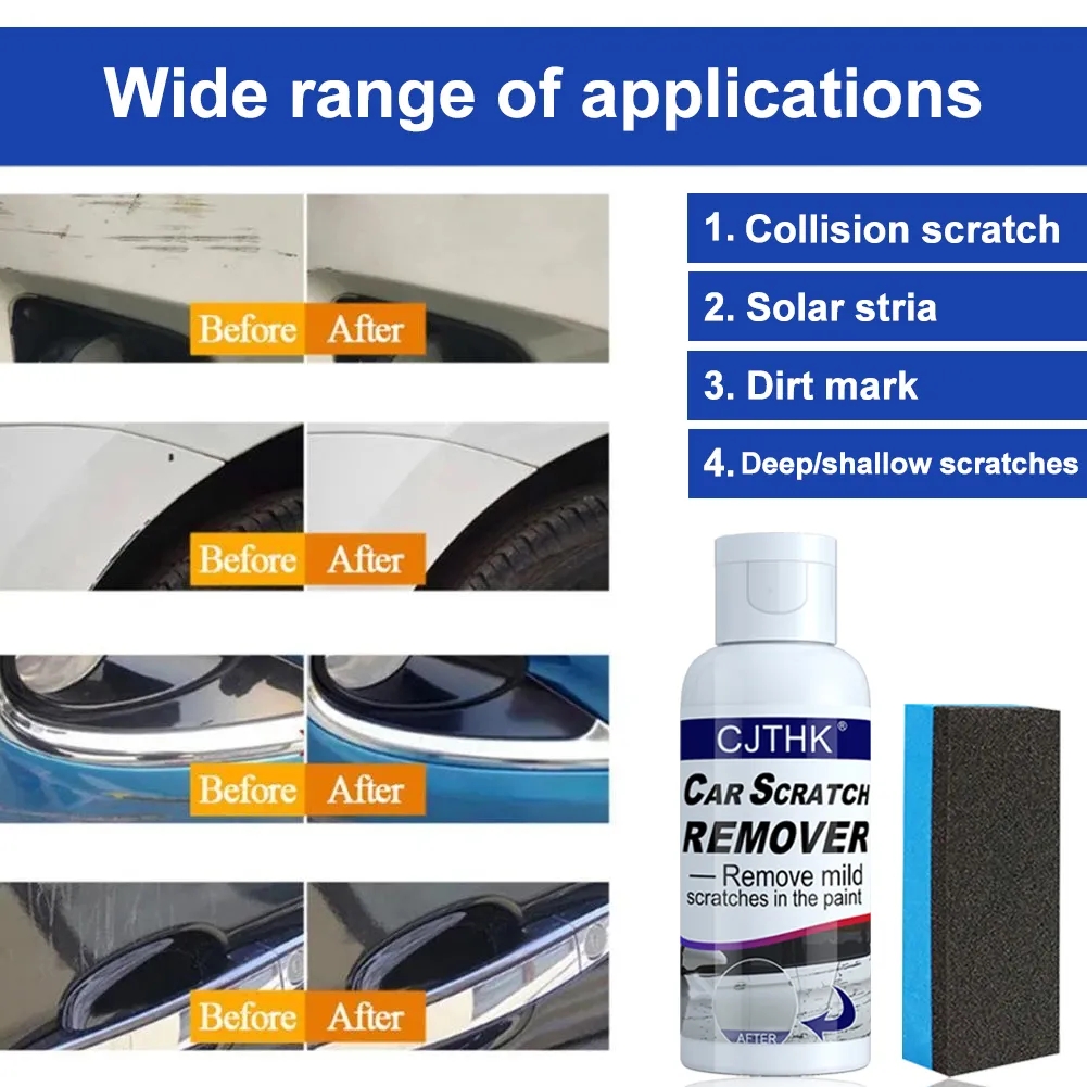 Car Scratch Remover Paint Care - Car Scratch Repair Polishing Wax Paste 评论和价格