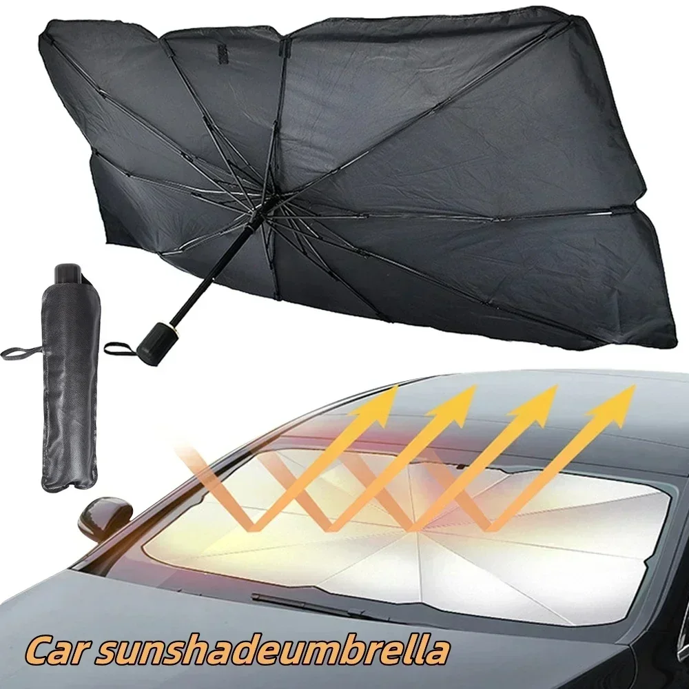 Car Windshield Sun Shade Umbre - Car Sunshade Windshield Umbrella Foldable 评论和价格