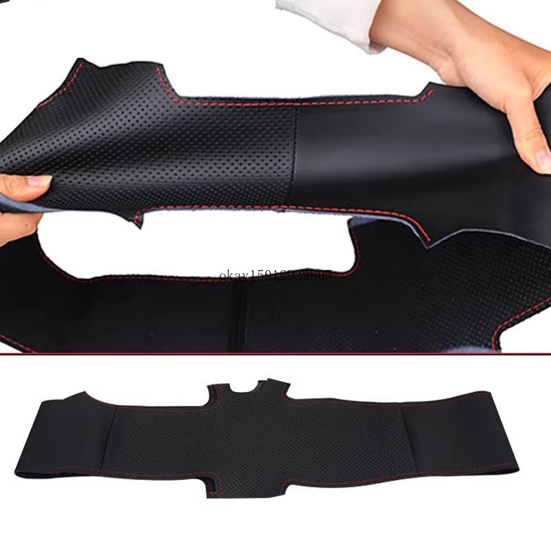 For Hyundai Elantra 4 2016-201 - Car Steering Wheel Cover Anti Slip Breathable 评论和价格