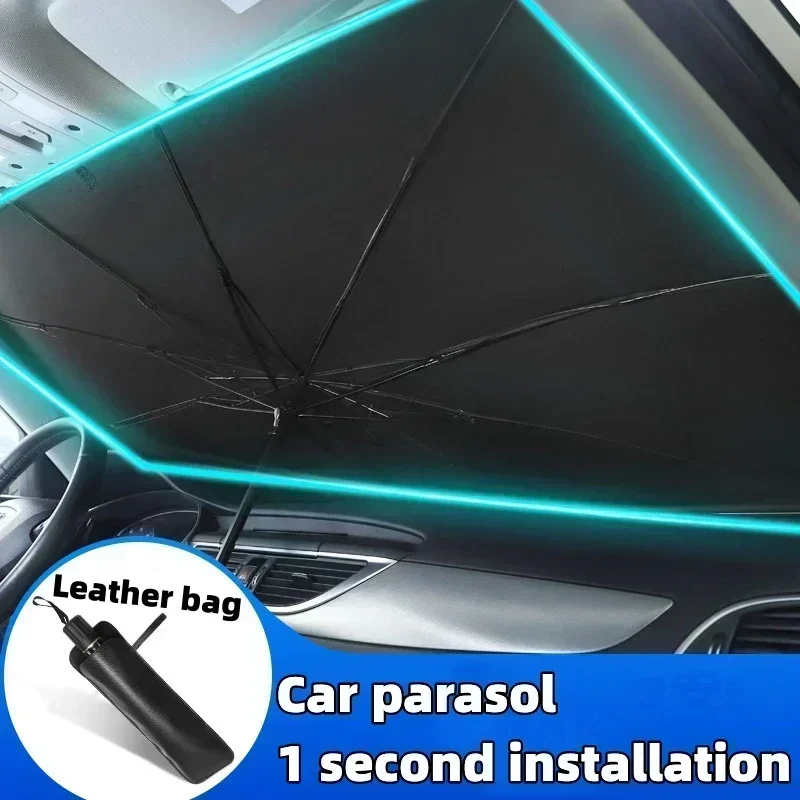 Car Windshield Sun Shade, Fold - Car Sunshade Windshield Umbrella Foldable 评论和价格