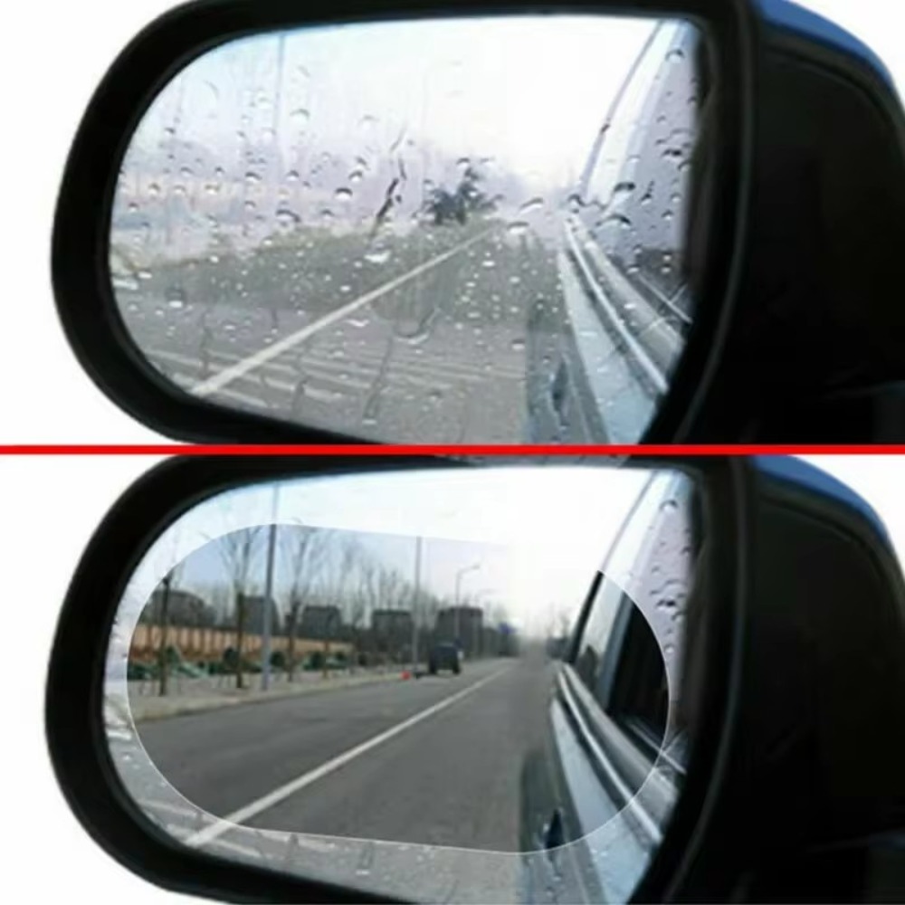 2/1pcs Universal Anti-Fog Anti - Anti Glare Car Rearview Mirror Film 评论和价格