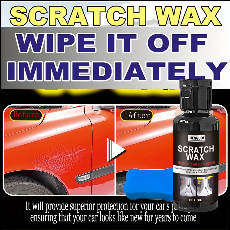 1 Piece of 30g Car Scratch Rep - Car Scratch Repair Polishing Wax Paste 评论和价格