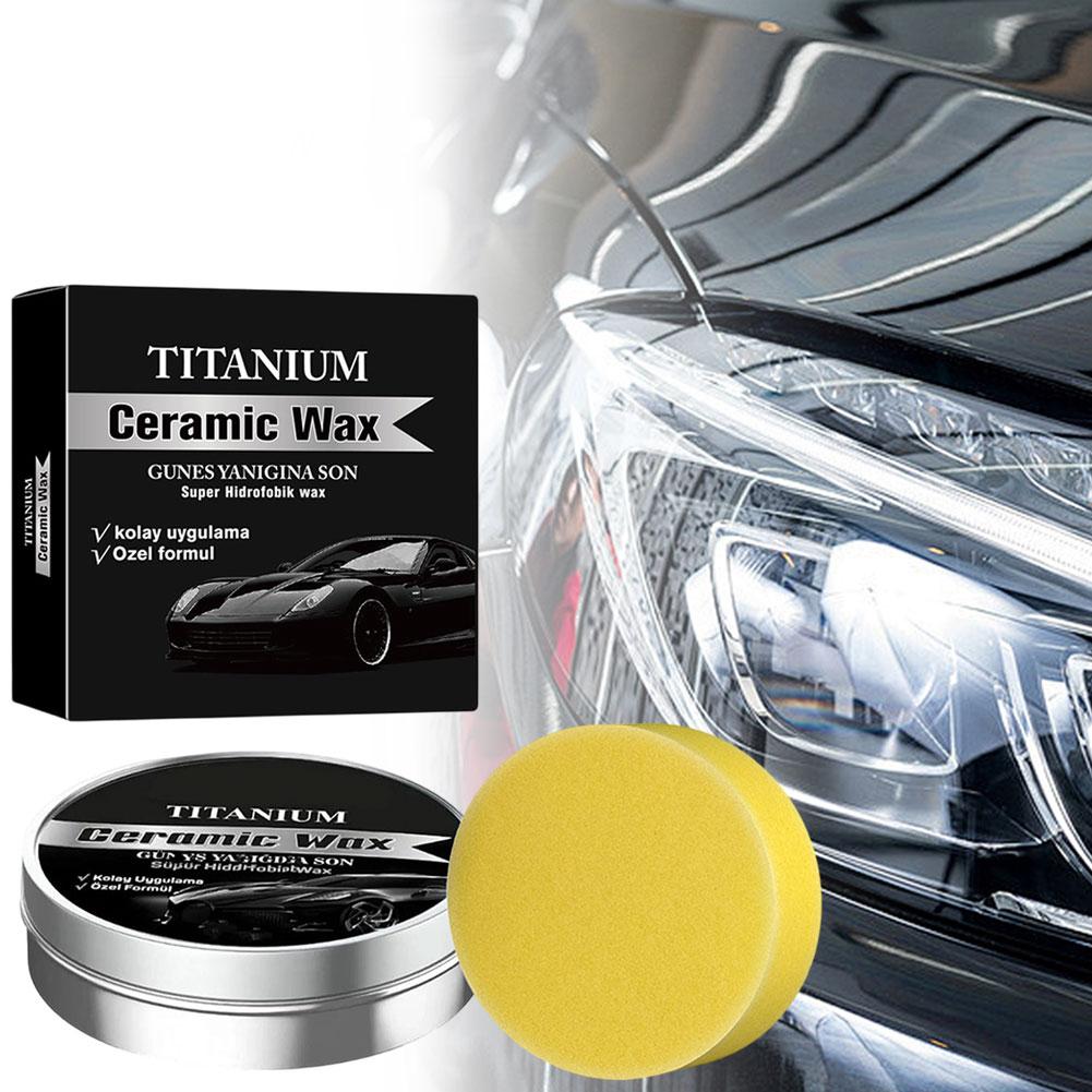 Titanium Ceramic Wax Car Coati - Car Scratch Repair Polishing Wax Paste 评论和价格