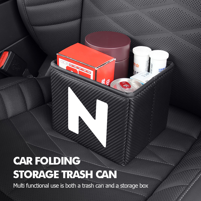 Car Trash Can Foldable Garbage - Waterproof Car Trash Can With Lid 评论和价格