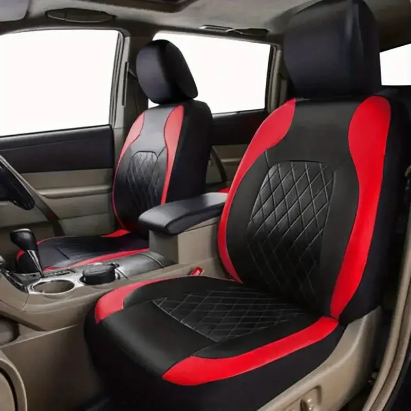 Universal Faux Leather Car Sea - Leather Car Seat Covers Full Set Universal 评论和价格