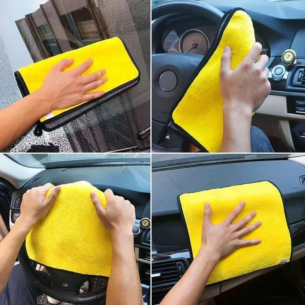 Wholesale Double Sides Car Mic - Microfiber Car Drying Towel Super Absorbent 评论和价格