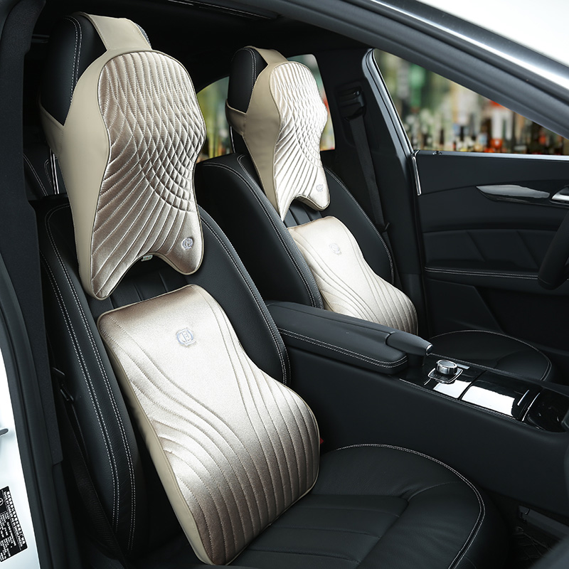 Memory Foam Car Pillow Set Pre - Memory Foam Car Neck Pillow Lumbar Support 评论和价格