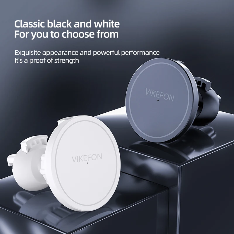 VIKEFON Magnetic Car Wireless  - Magnetic Phone Holder For Car Vent 评论和价格