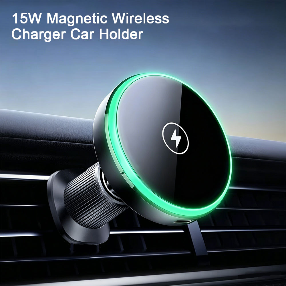 Magnetic Wireless Car Charger  - Magnetic Phone Holder For Car Vent 评论和价格