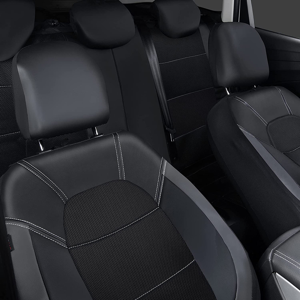 9 Pieces/set Car Seat Cover Ca - Leather Car Seat Covers Full Set Universal 评论和价格