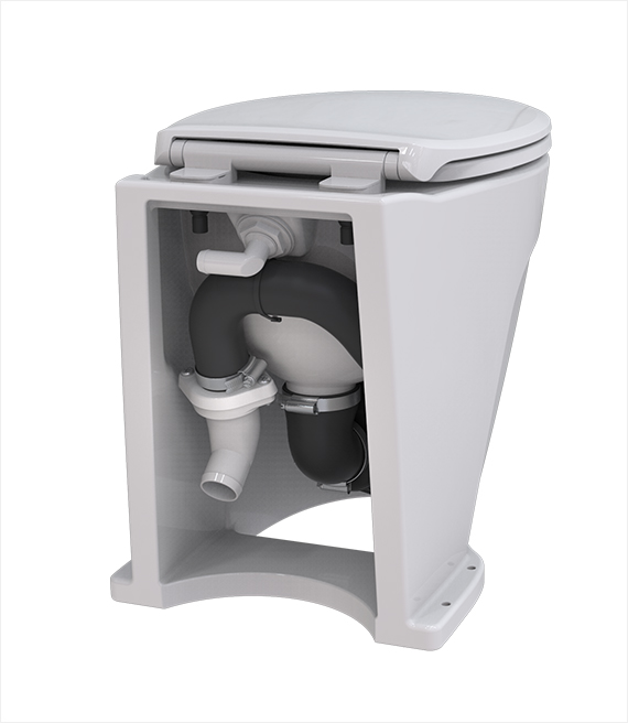 Ceramic Toilet for Yacht RV Sa - Car Accessories 评论和价格