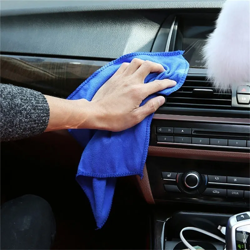 10/200PCS Microfiber Car Clean - Microfiber Car Drying Towel Super Absorbent 评论和价格