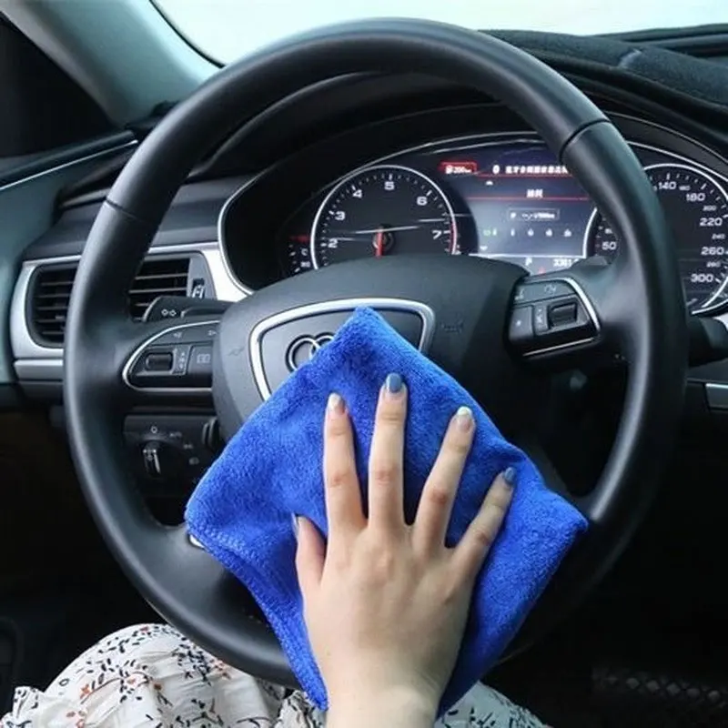 10/200PCS Microfiber Car Clean - Microfiber Car Drying Towel Super Absorbent 评论和价格