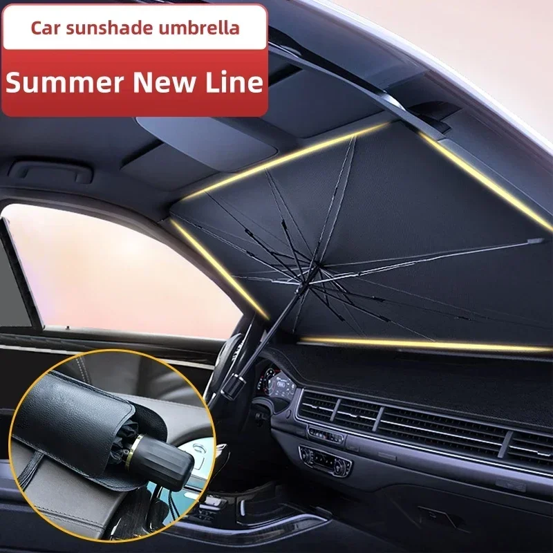 Multi Purpose Convenient Folda - Car Sunshade Windshield Umbrella Foldable 评论和价格