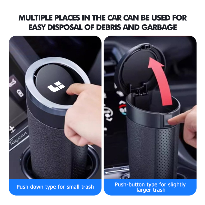 Car Trash Can Durable Waterpro - Waterproof Car Trash Can With Lid 评论和价格