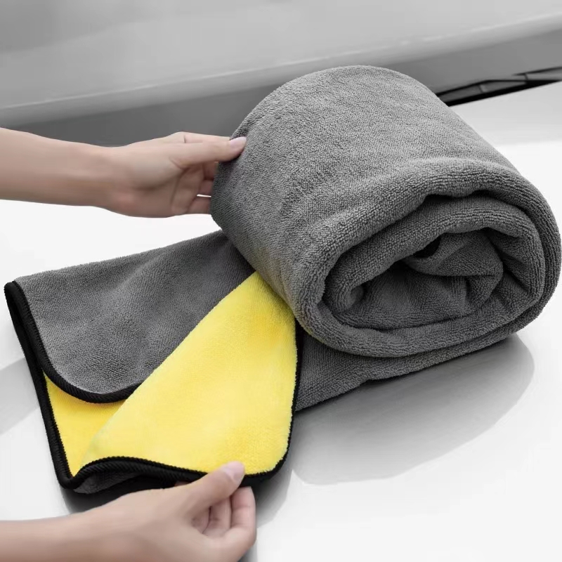 Microfiber Cleaning Towel Supe - Microfiber Car Drying Towel Super Absorbent 评论和价格