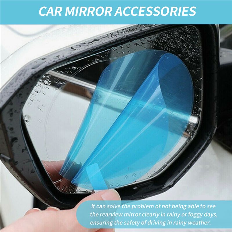 A10E-4Pcs Car Rearview Mirror  - Anti Glare Car Rearview Mirror Film 评论和价格
