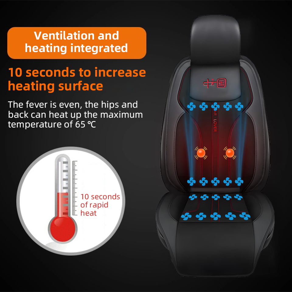 3 In 1 Car Seat Cushion With 2 - Leather Car Seat Covers Full Set Universal 评论和价格
