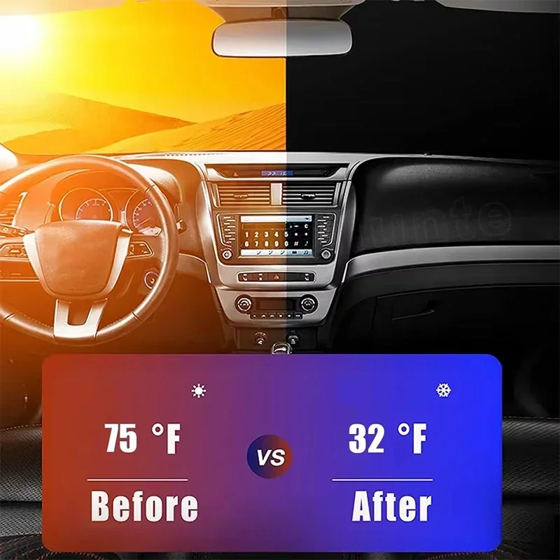 Car Windshield Sun Shade Cover - Car Sunshade Windshield Umbrella Foldable 评论和价格