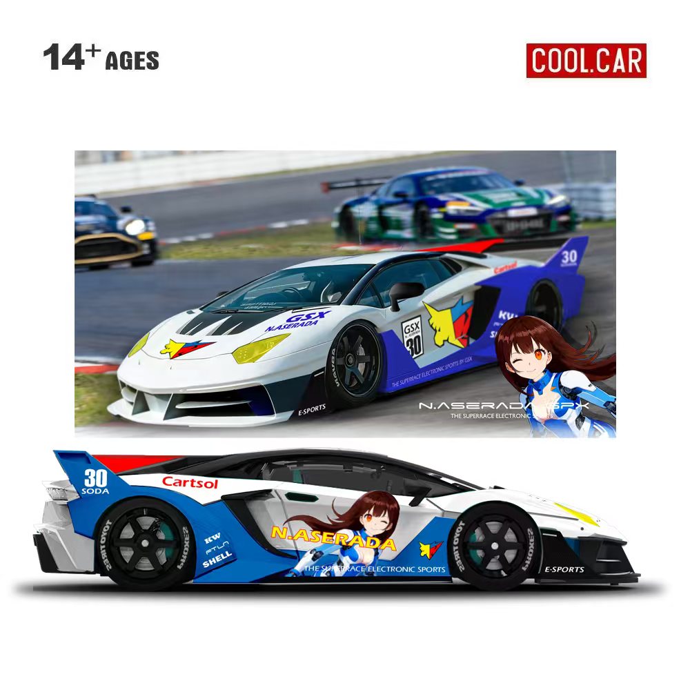 Cool Car 1:64 GTEVO Superrace  - Car Electronics 评论和价格