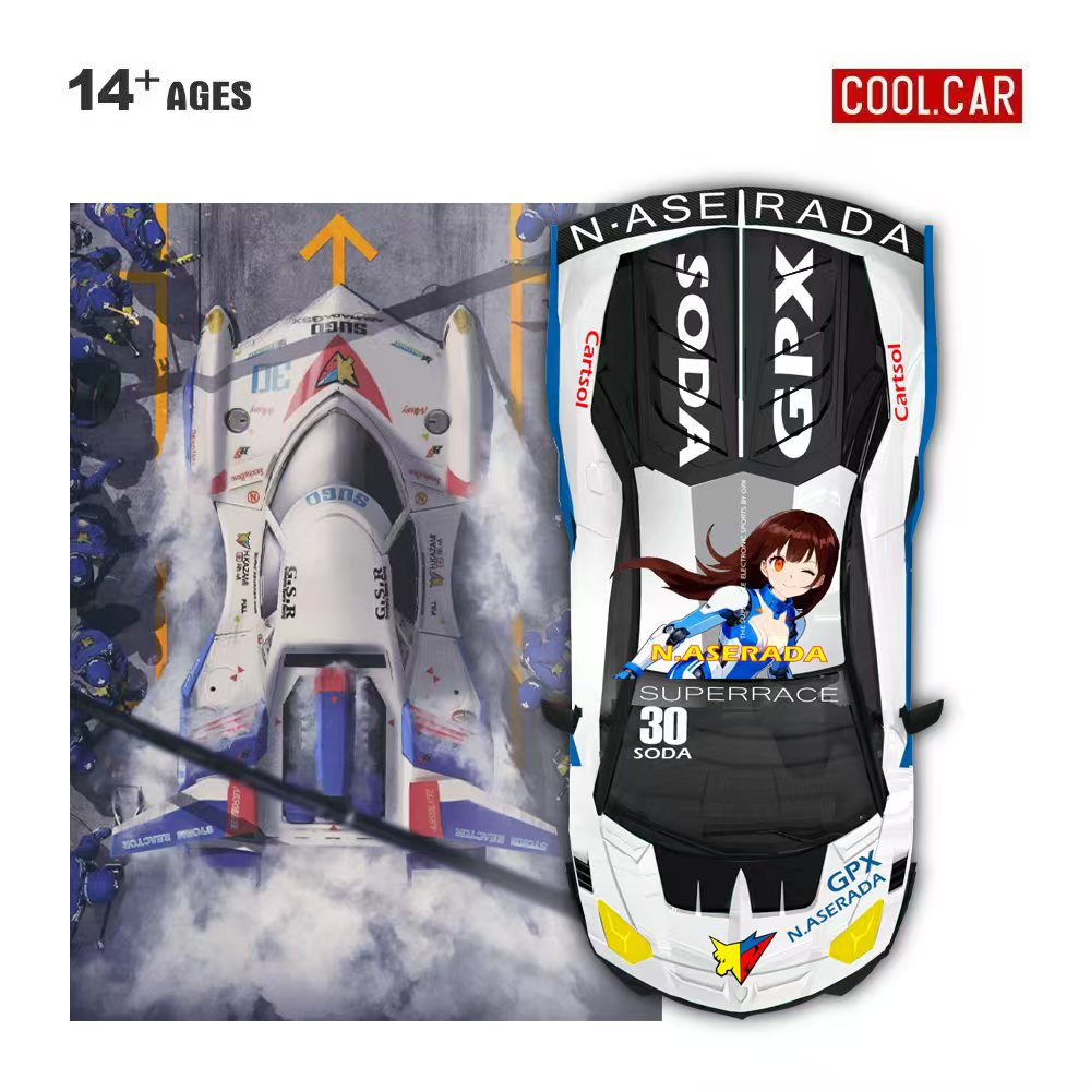 Cool Car 1:64 GTEVO Superrace  - Car Electronics 评论和价格