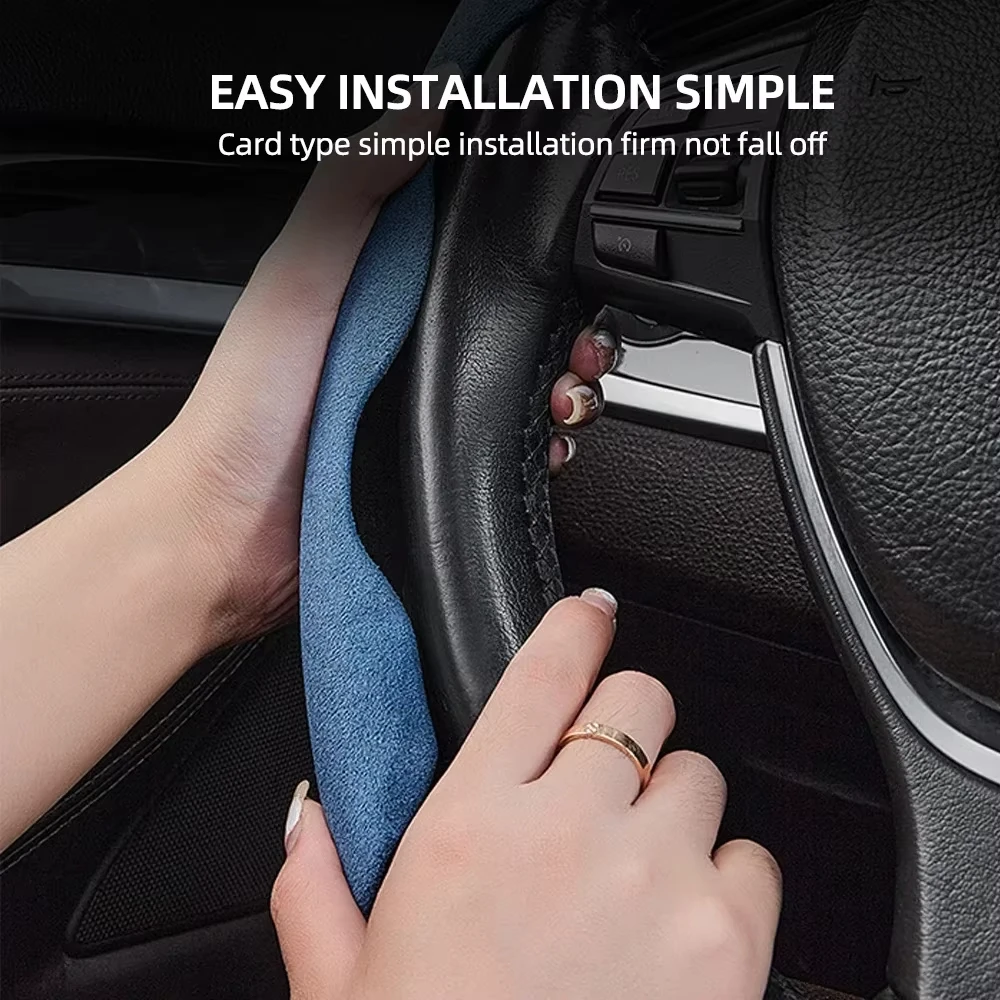 Car Steering Wheel Cover 38cm  - Car Steering Wheel Cover Anti Slip Breathable 评论和价格