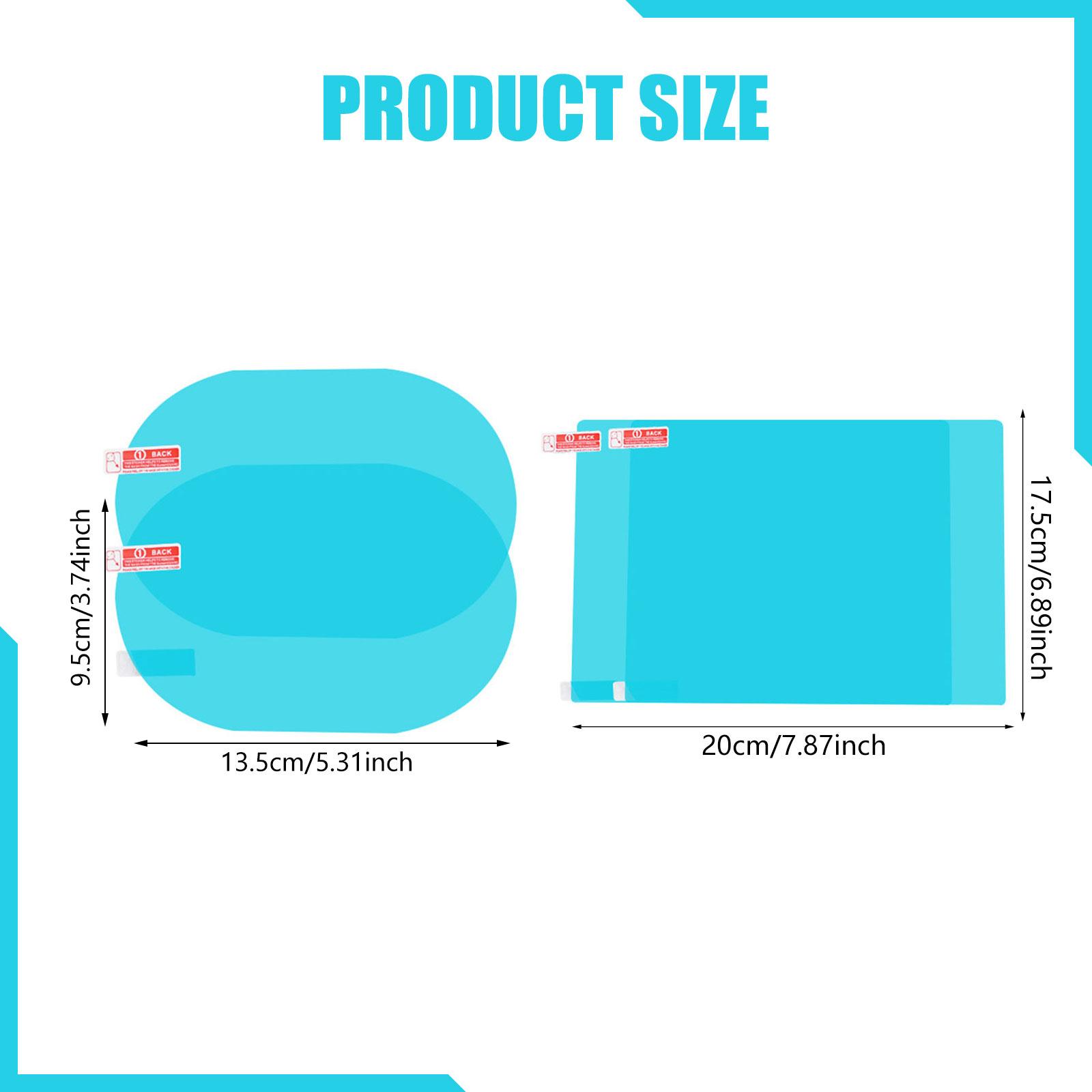 Car Rearview Mirror Film Rainp - Anti Glare Car Rearview Mirror Film 评论和价格