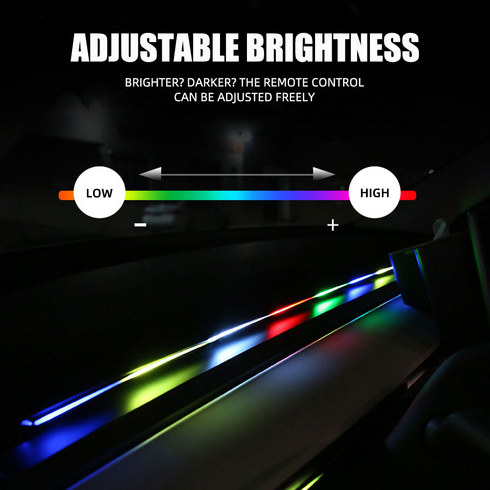 Universal Symphony Car Ambient - Led Ambient Interior Car Lights App Control 评论和价格