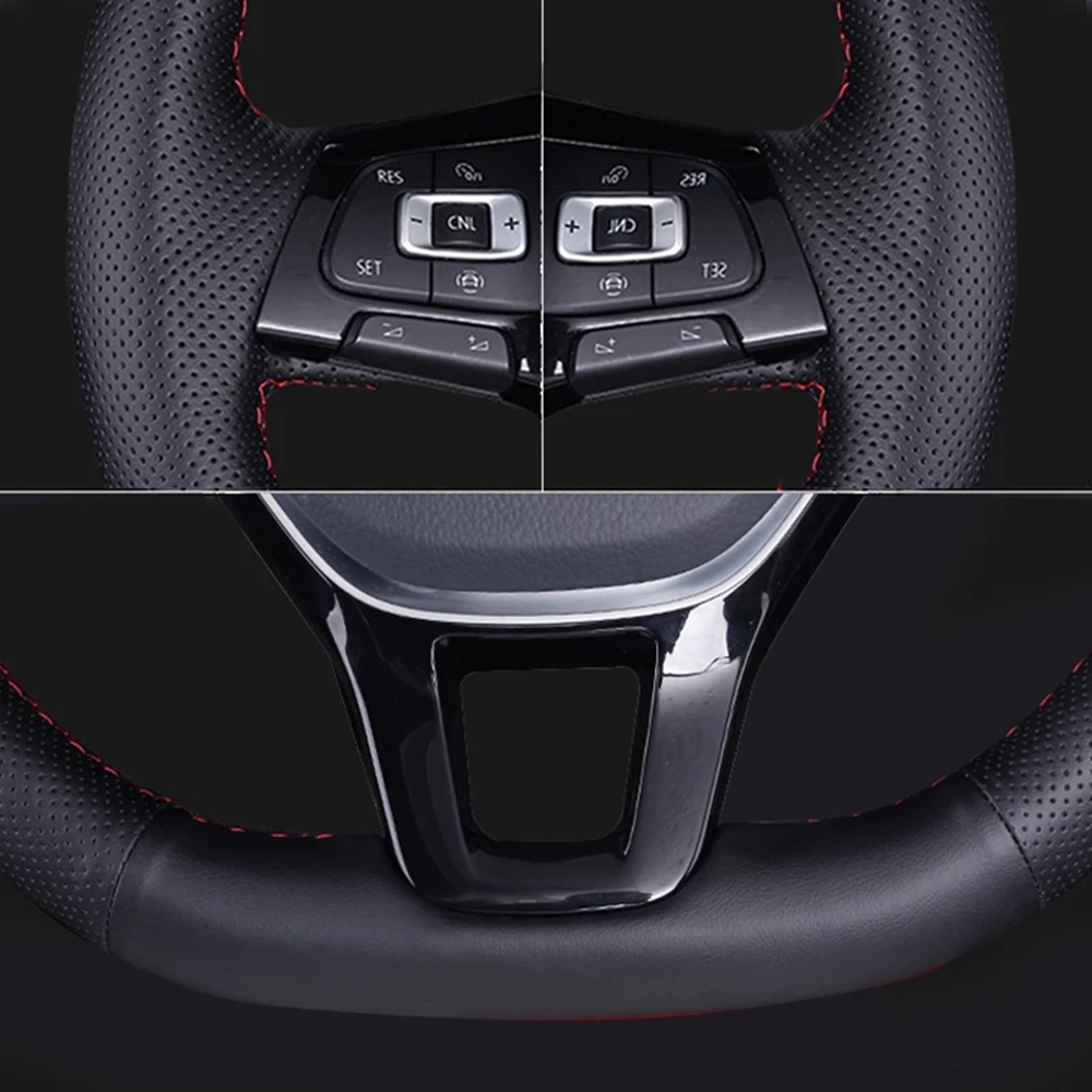 Customized Braid Car Steering  - Car Steering Wheel Cover Anti Slip Breathable 评论和价格