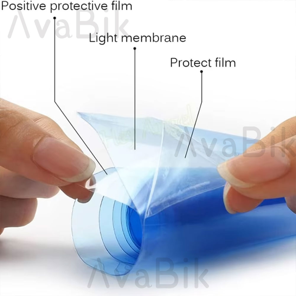 30CM Car Headlight Blue Tint F - Anti Glare Car Rearview Mirror Film 评论和价格