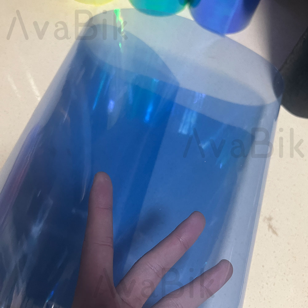 30CM Car Headlight Blue Tint F - Anti Glare Car Rearview Mirror Film 评论和价格