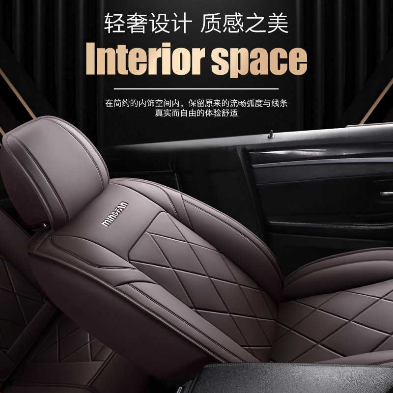 Universal Comfortable Full Lea - Leather Car Seat Covers Full Set Universal 评论和价格